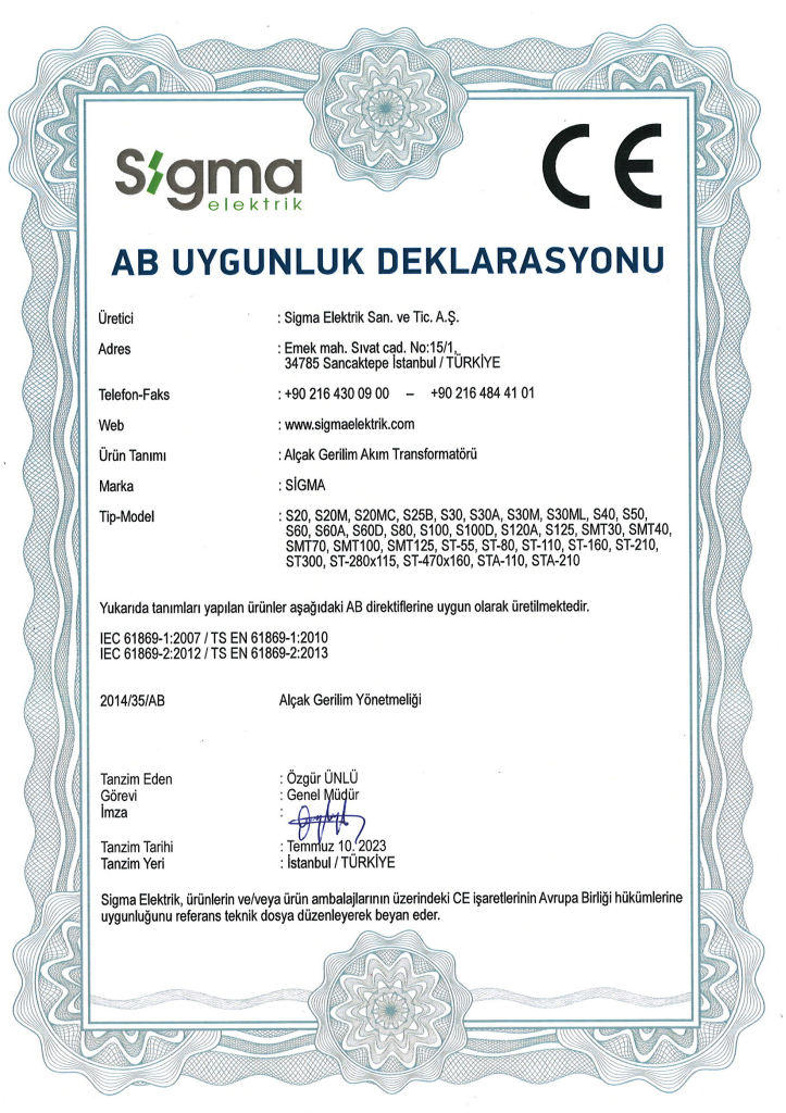 Akım Transformatörü