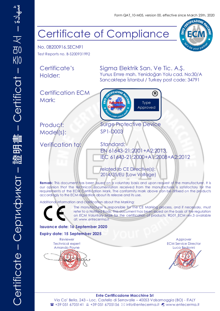 Surge Protection Device